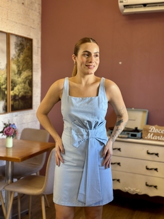 VESTIDO LAÇO ARIEL AZUL