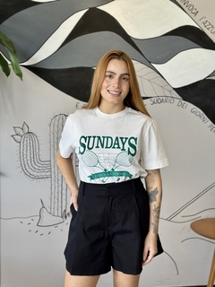 T-SHIRT SUNDAYS OFF WHITE