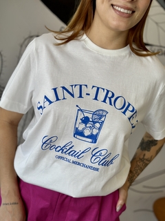 T-SHIRT SAINT-TROPEZ AZUL - comprar online