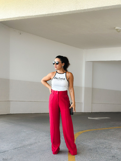 CALÇA MANU VERMELHA - Maria Bunita Brand