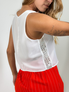 BLUSA LAVINE OFF WHITE - Maria Bunita Brand