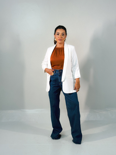 BLAZER ALFAIATARIA CATARINA OFF WHITE na internet