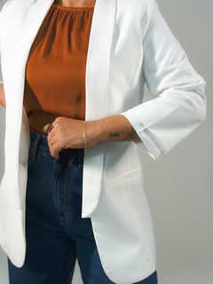 BLAZER ALFAIATARIA CATARINA OFF WHITE - comprar online
