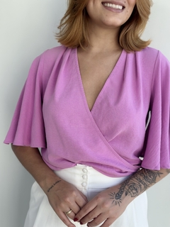 CAMISA TÂNIA ROSA - Maria Bunita Brand