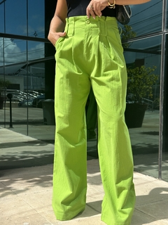 CALÇA ALFAIATARIA LIDIA VERDE - comprar online