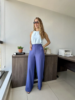 CALÇA PANTALONA MAYZA AZUL na internet