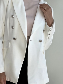 BLAZER MARIELE OFF WHITE - Maria Bunita Brand