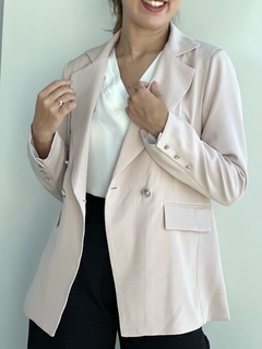 BLAZER MARIELE CAPUCCINO - Maria Bunita Brand