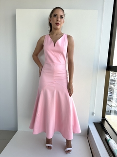VESTIDO MIDI LIVIA ROSA