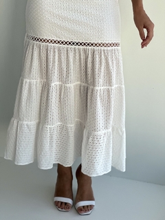 Imagem do VESTIDO LONGO LAISE NAYANE OFF WHITE