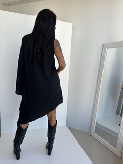 VESTIDO MIDI PARIS PRETO - Maria Bunita Brand