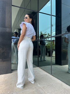 CALÇA MANU OFF WHITE - Maria Bunita Brand