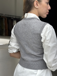 COLETE TRICOT LISO ANA CINZA - Maria Bunita Brand