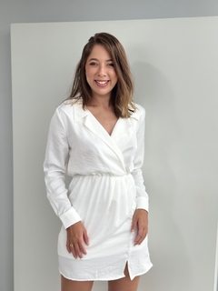 VESTIDO CURTO BROOKLIN OFF WHITE - comprar online