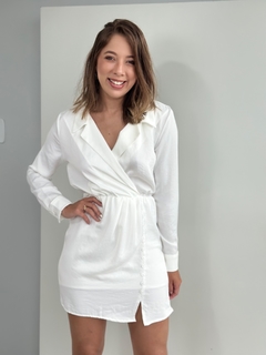 VESTIDO CURTO BROOKLIN OFF WHITE na internet