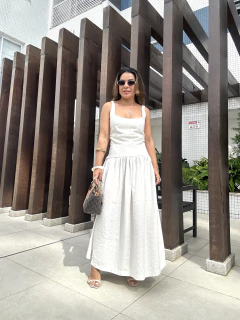 VESTIDO ELAINE CAQUI - loja online