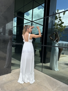 Imagem do VESTIDO LONGO LUANIR OFF WHITE