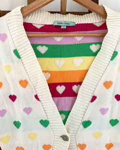 Saquito Jazmin corazones - comprar online