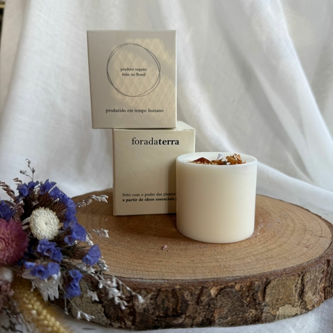 * Vela Buque P com caixa - linha POMARES - Fora da Terra - 90gr