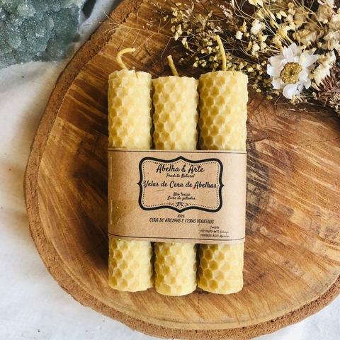 * Kit H (3 velas - 10cm) - Art e Mel