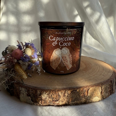 * Vela Capuccino e Coco - The Whispering Cabin