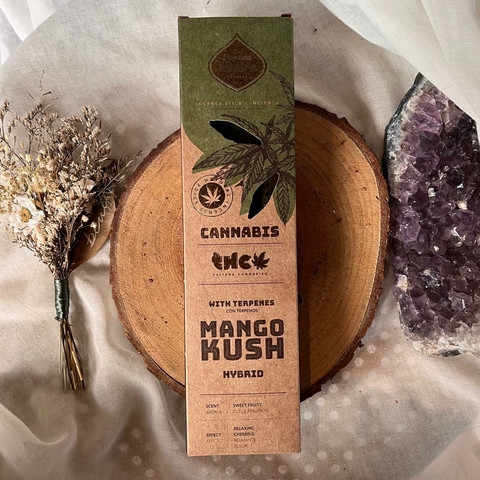 Incenso Cannabis Mango Kush (Hibrido) - Sagrada Madre