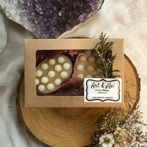 * Kit com 2 sabonetes (Kit B) - Art e Mel