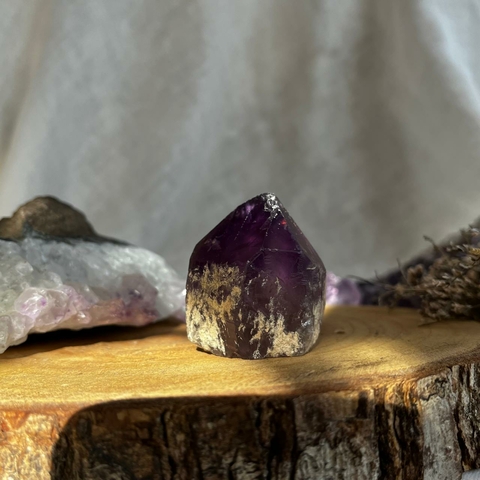 Cristal Gerador Bruto - Ametista P