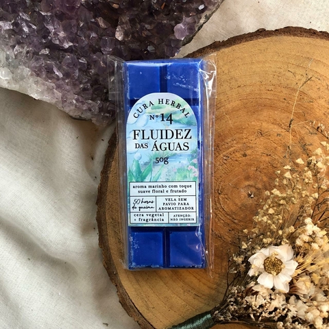 Wax Melts Fluidez das Águas 50gr - Cura Herbal
