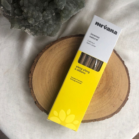 Incenso Natural Ylang Ylang e Olíbano - Nirvana