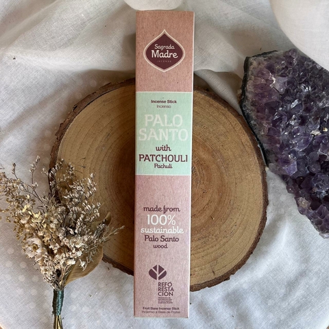 Incenso Palo Santo e Patchouli - Sagrada Madre