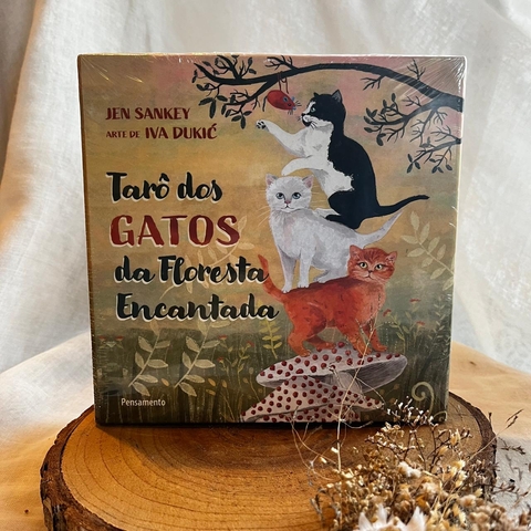 * Taro Dos Gatos Da Floresta Encantada (78 cartas + livro) - Editora Pensamento
