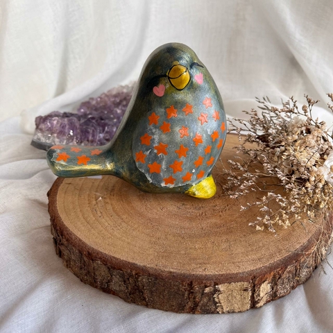 * Pássaro de Cerâmica G Estrela - Jardim 33