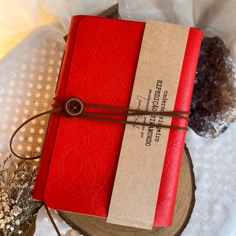 * Caderno Viageiro A5 (Cores) - Expedição Viramundo