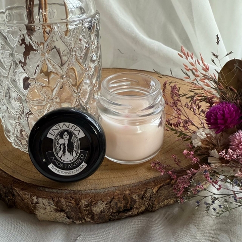 * Mini Vela Amor Tântrico (tampa preta) - Entalpia