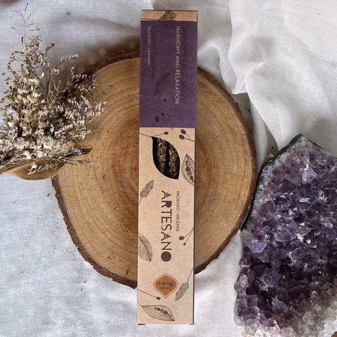 Incenso Artesano Caixa Armonia y Relajacion (Palo Santo e Lavanda) - Sagrada Madre