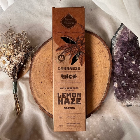 Incenso Cannabis Lemon Haze (Sativa) - Sagrada Madre