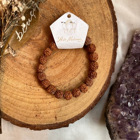 * Pulseira Rudraksha - Arte Milenar