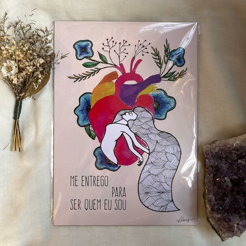 * Poster pintado à mão G (variados) - Criativo Curioso