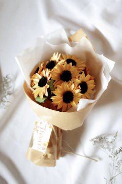 RAMO MINI GIRASOLES