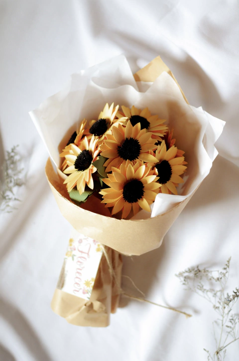 RAMO MINI GIRASOLES
