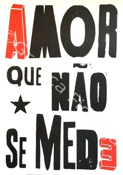 Amor Que Não Se Mede 30x42