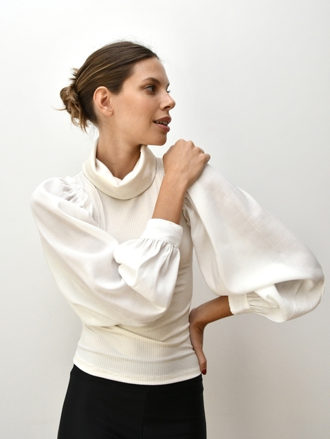 Polera Sofia natural