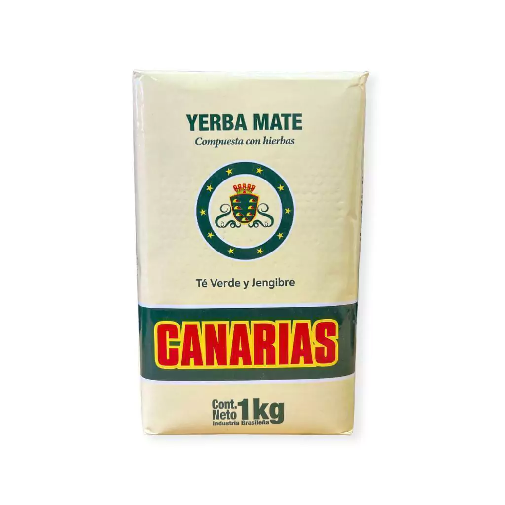 CANARIAS TE VERDE Y JENGIBRE (1Kg)