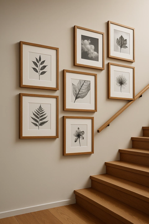 07 Quadros 40x40 com passe-partout e revelação fotográfica - comprar online