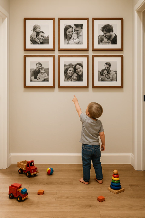 06 Quadros 40x40 com passe-partout e revelação fotográfica - comprar online