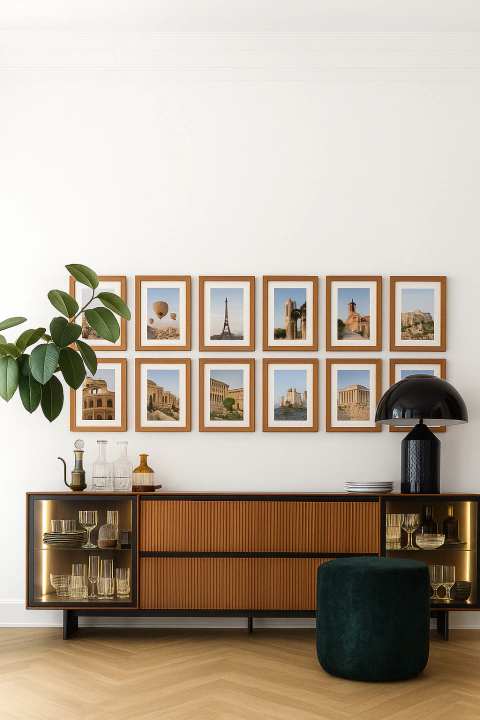 12 Quadros 20x30 com passe-partout e revelação fotográfica - comprar online