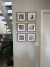 06 Quadros 25x25 com passe-partout e revelação fotográfica