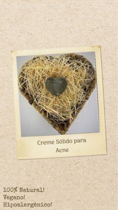 Creme sólido para Acne