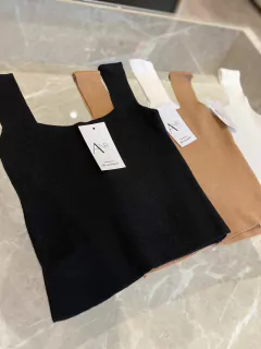 Cropped modal Alça off-white - ANR BRAND- Moda e Acessórios